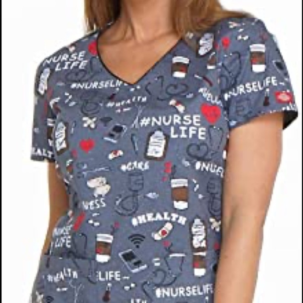 Scrub Top - Picture 7 of 7